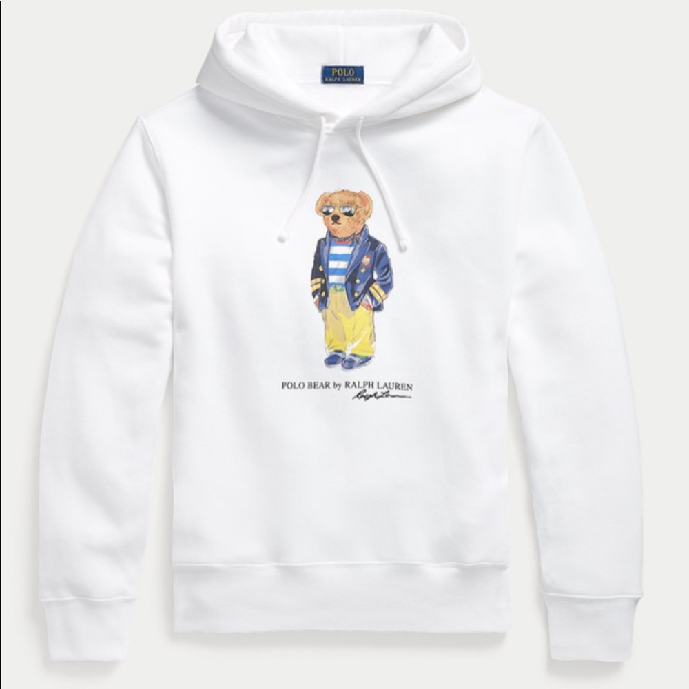 Women’s Ralph Lauren Marina Polo Bear Fleece Hoodie